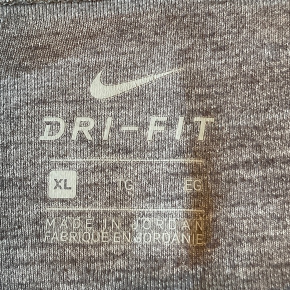 Nike Kids Two-Tone Gray Leggings - Picture 3 of 5